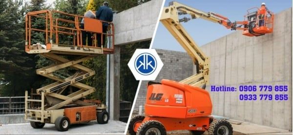 So sánh xe nâng người cắt kéo và Boom Lift