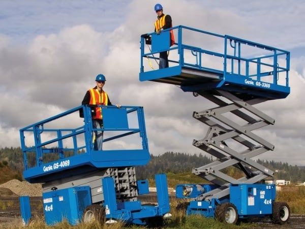 Kích thước thu gọn quyết định xe có thể đi vào khu vực cần thi công hay không