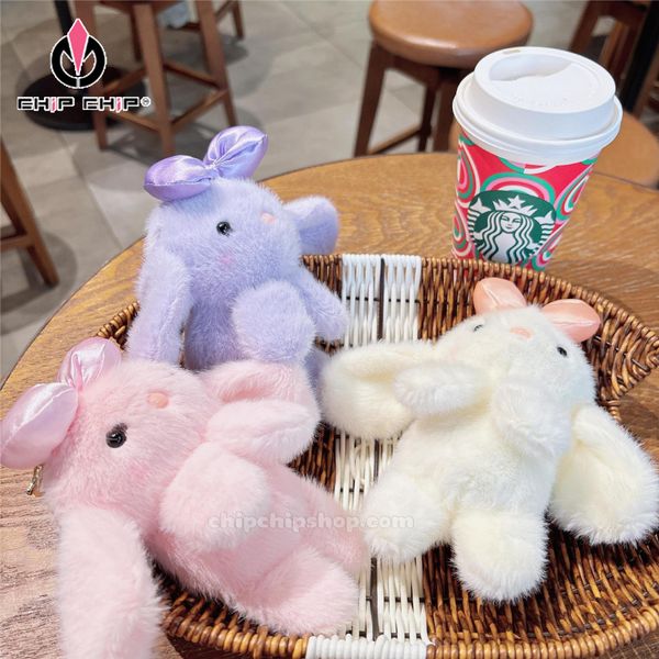 Móc Khóa Thỏ Tai Cụp