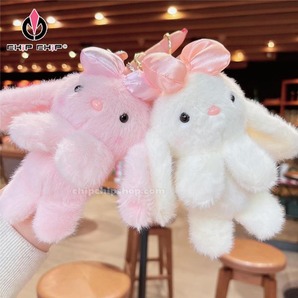 Móc Khóa Thỏ Tai Cụp