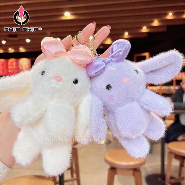 Móc Khóa Thỏ Tai Cụp