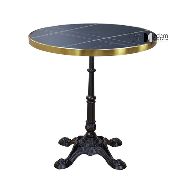 Bàn tiếp khách mặt đá tròn 80cm TE07002-08EC