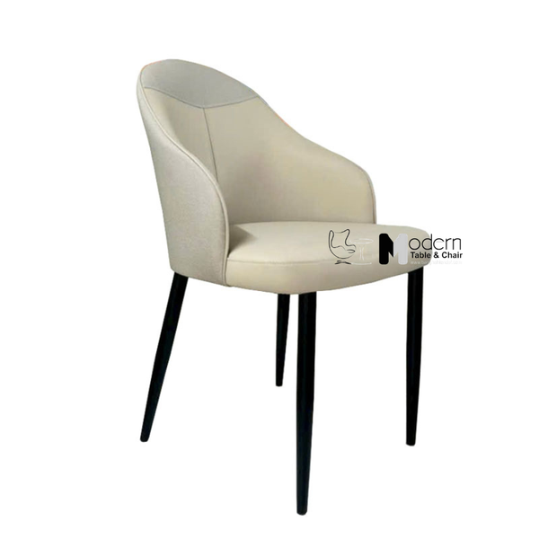 Ghế tiếp khách có tay nệm PVC hiện đại CN07001-P