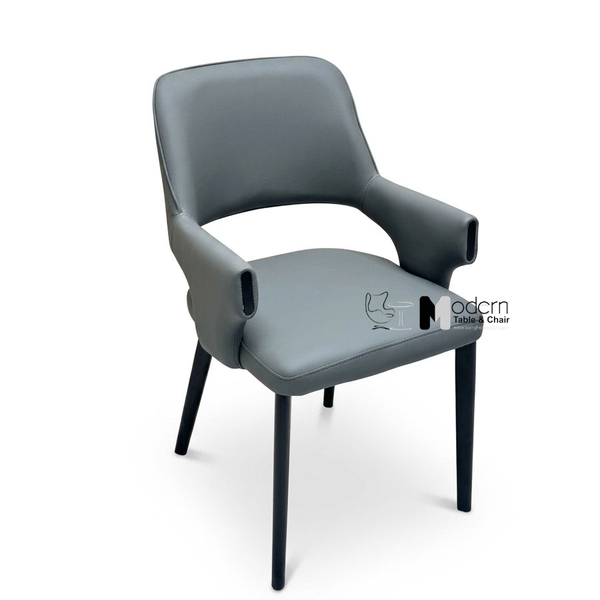 Ghế ăn nệm PVC có tay kiểu dáng hiện đại CN16010-P