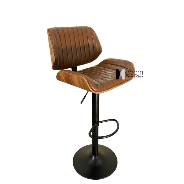 Ghế đảo bếp thân polywood chân đen CB23002A-P