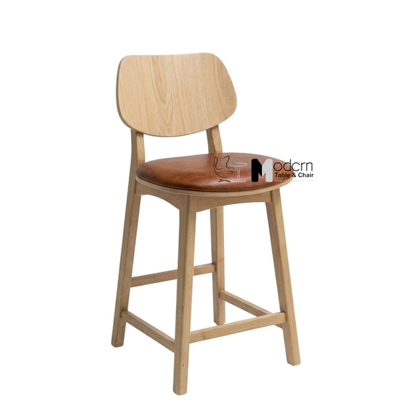 Ghế đảo bếp khung gỗ có nệm CB Venus-65P