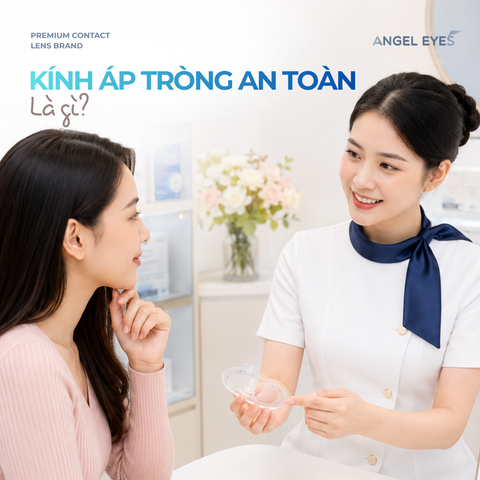 Kính Áp Tròng An Toàn Là Gì? Cách Chọn Lens Phù Hợp Cho Mắt