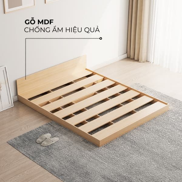 Giường ngủ làm vật liệu gỗ MDF