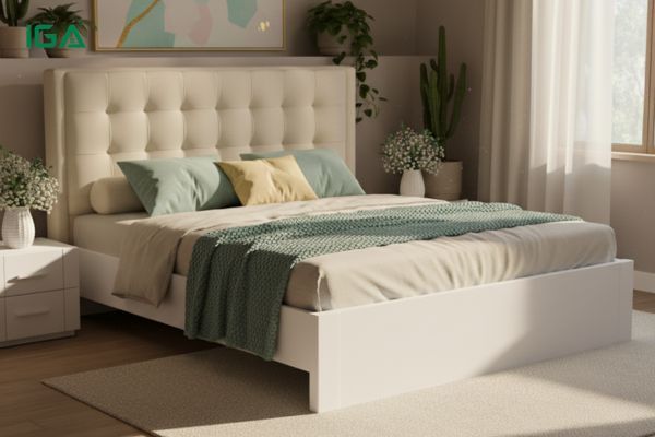 Giường ngủ với màu trẻ trung đẹp bắt mắt hiện nay