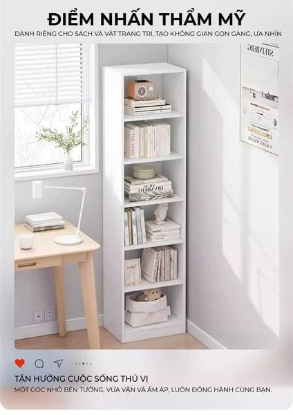 Kệ Sách Đa Năng Tối Giản - GP397 đẹp, đơn giản