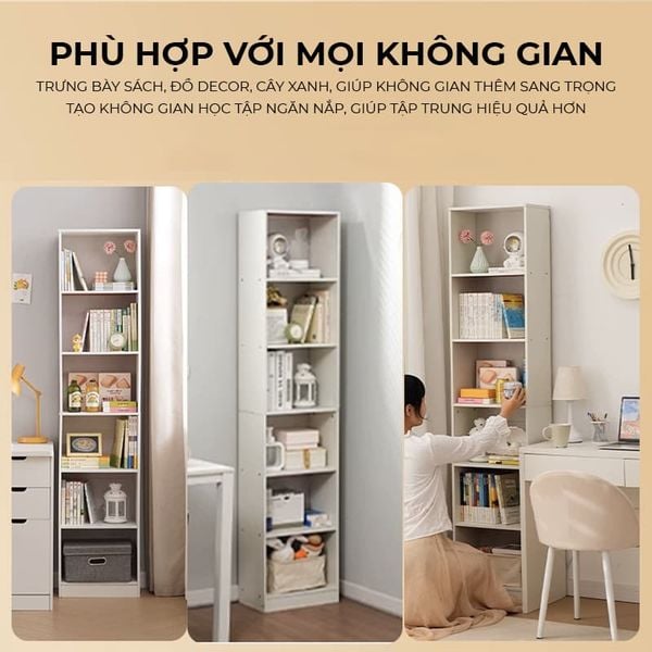 Kệ sách đa năng tối giản - GP397 phù hợp với mọi không gian
