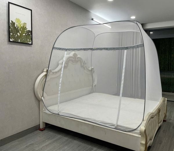 Mùng Chụp Tự Bung Đỉnh Rộng – Thiết Kế Thông Minh, Dễ Gấp Gọn Và Tiện Lợi Mỗi Ngày