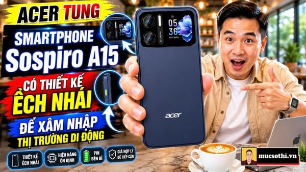 Hết ý tưởng thiết kế, Acer
