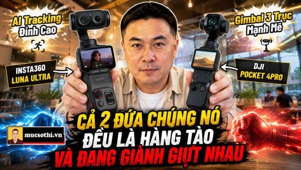 Mục sở thị DJI và Insta360 chính thức
