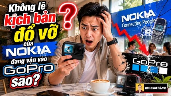 Mục sở thị giá trị vốn hoá GoPro đang rớt thàm - Không lý nào GoPro lại đi theo vết xe đổ của NOKIA sao? - mucsothi.com.vn