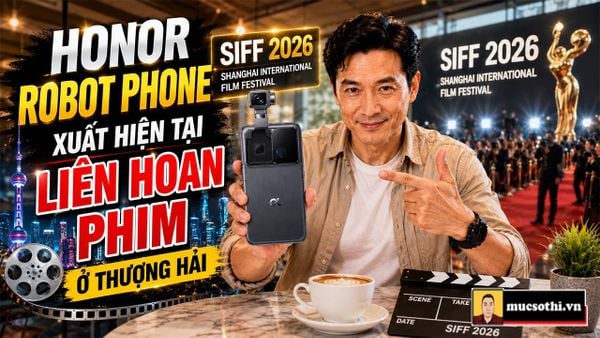 Siêu Phẩm Robot Phone Của Honor Bất Ngờ Chiếm Trọn Spotlight Tại Liên Hoan Phim Quốc Tế Ở Thượng Hải - mucsothi.com.vn
