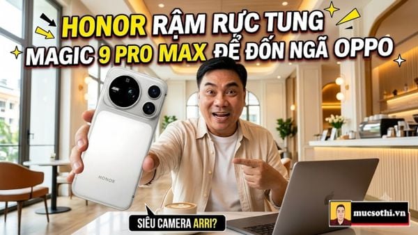 Honor lộ hàng siêu phẩm Magic 9 Pro Max với quyết tâm đá đít OPPO khỏi phân khúc cao cấp - mucsothi.com.vn