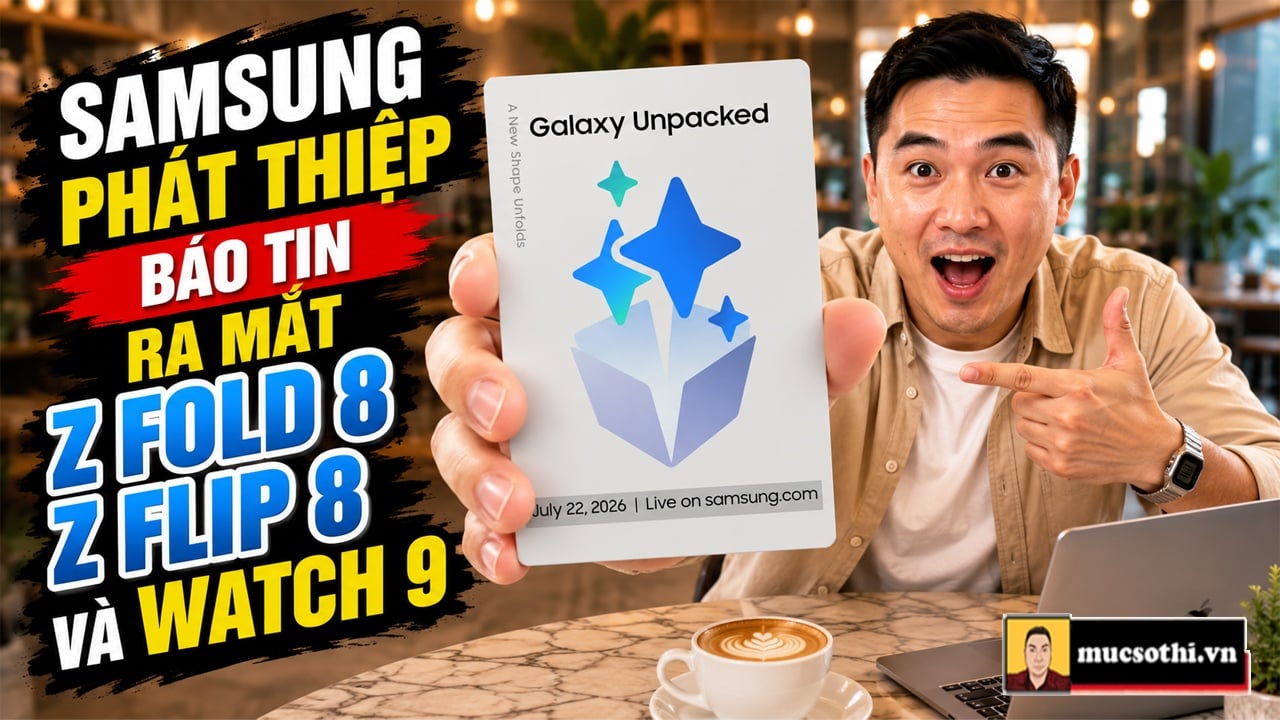 Samsung chốt ngày Unpacked tại London, sẵn sàng tung bộ đôi Galaxy Z Fold 8/Flip 8 và Watch 9! - mucsothi.com.vn