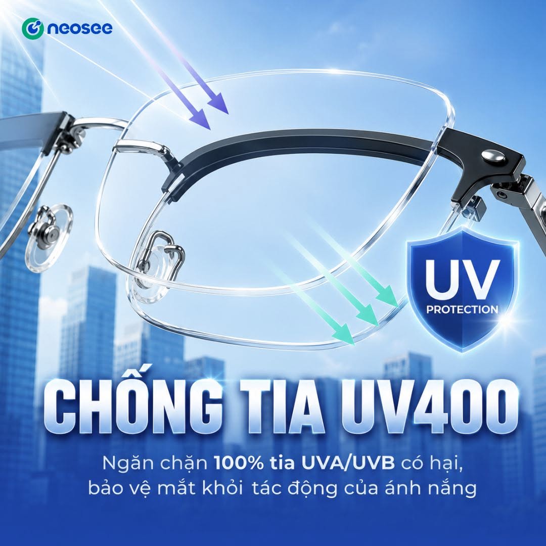 Tròng Kính Chống Chói Neosee Lite 1.56 UV400 SHMC