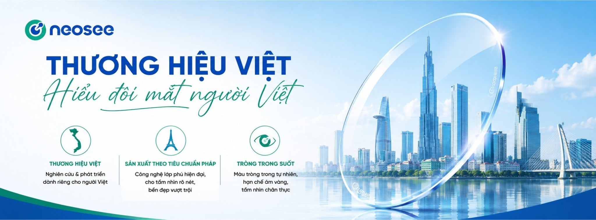 Tròng Kính Chống Chói Neosee Lite 1.56 UV400 SHMC