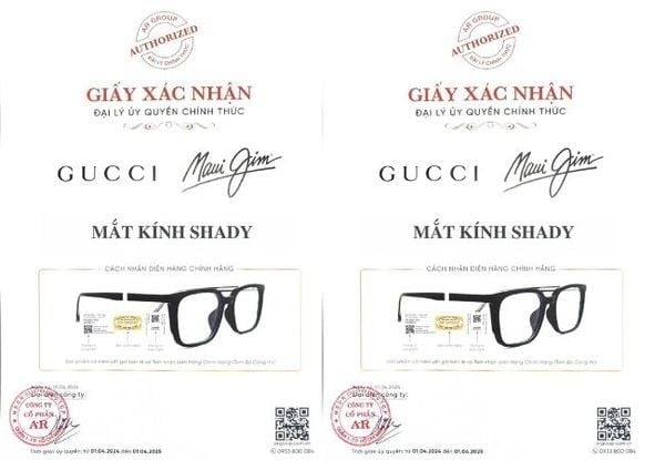 kính cận gucci