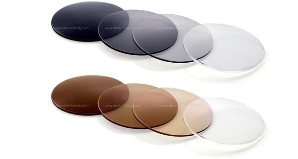 Tròng Kính Đổi Màu Trà/Khói Transitions Classic Essilor 1.56