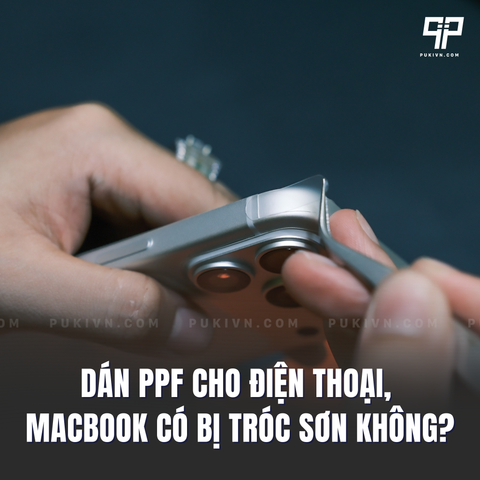 Dán PPF cho Điện thoại, Macbook có bị tróc sơn không?