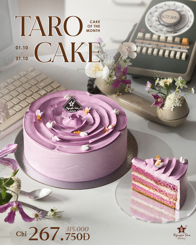 TARO CAKE - THẤY TÍM LÀ MÊ, THẤY DEAL LÀ CHỐT!