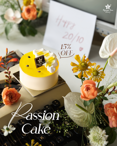 THÈM MỘT CHÚT NGỌT? PASSION CAKE PIECE ĐÂY!