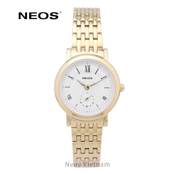 đồng hồ nữ dây thép neos n-40675l