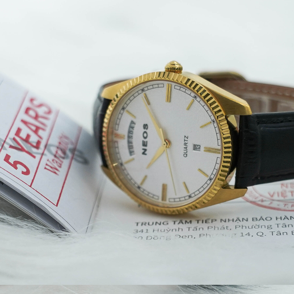 đồng hồ nam dây da neos n-40703m