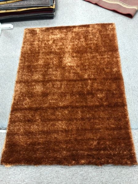 Thảm lông xù Shaggy Brown màu nâu cao cấp