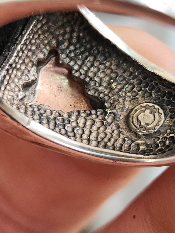 nhẫn mỹ xưa Harley Davidson vàng tam khí