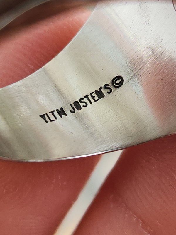 nhẫn mỹ xưa hột khảm chữ hãng Jostens