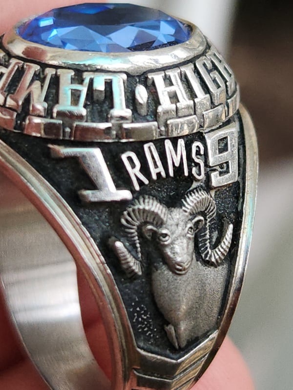 nhẫn mỹ xưa trường học năm 1987 chính hãng Terryberrry