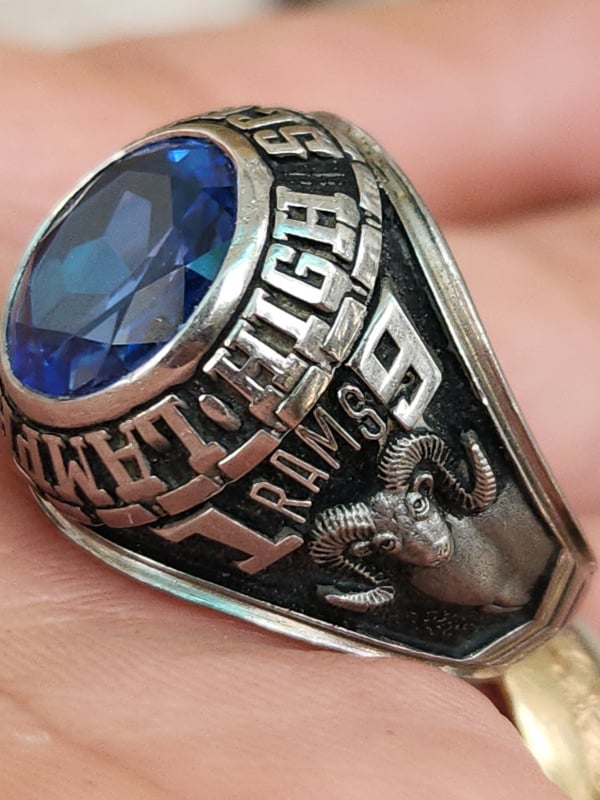 nhẫn mỹ xưa trường học năm 1987 chính hãng Terryberrry