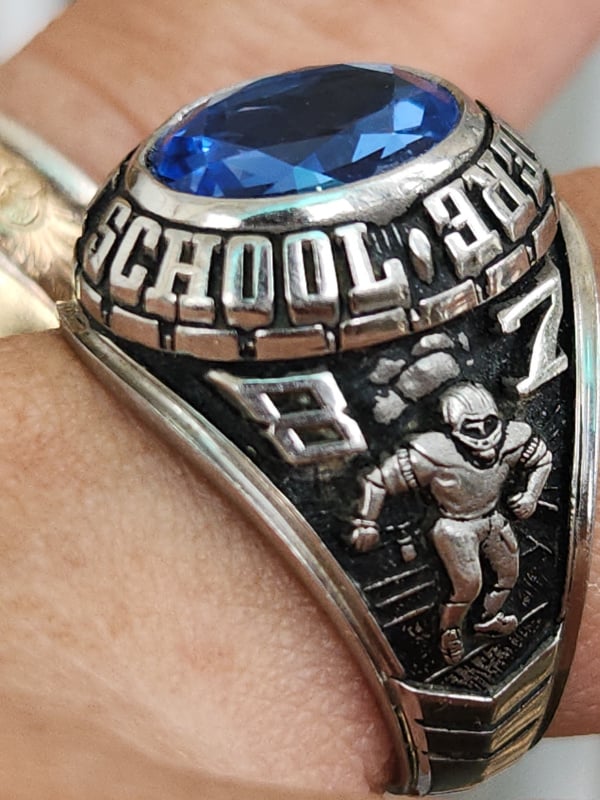 nhẫn mỹ xưa trường học năm 1987 chính hãng Terryberrry