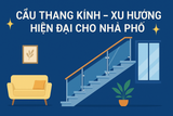 ✨🚪 CẦU THANG KÍNH – XU HƯỚNG HIỆN ĐẠI CHO NHÀ PHỐ 🏡✨