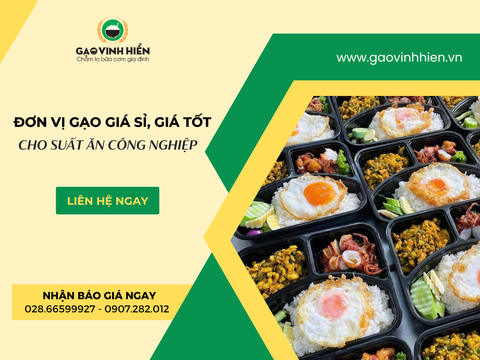 Gạo Bếp Ăn Công Nghiệp - Khác Biệt Lớn Khi Nấu Cho Học Sinh Và Công, Nhân Viên