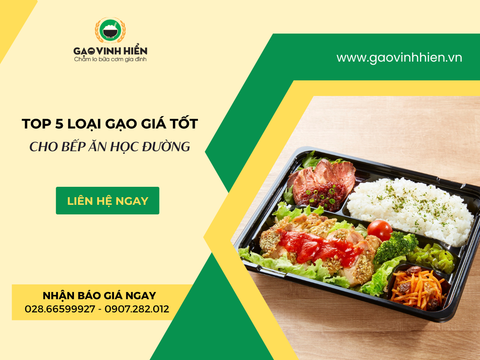 Gạo Suất Ăn Công Nghiệp Học Đường, Nền Tảng Xây Dựng Thực Đơn Phong Phú