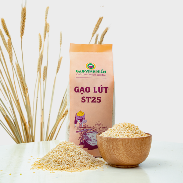gạo lứt Vinh Hiển