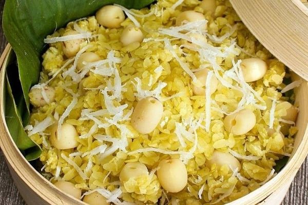 nếp cái hoa vàng Vinh Hiển