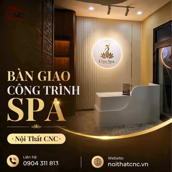 Hoàn Thiện Và Bàn Giao Vách Trang Trí Spa Tại Cityland Gò Vấp