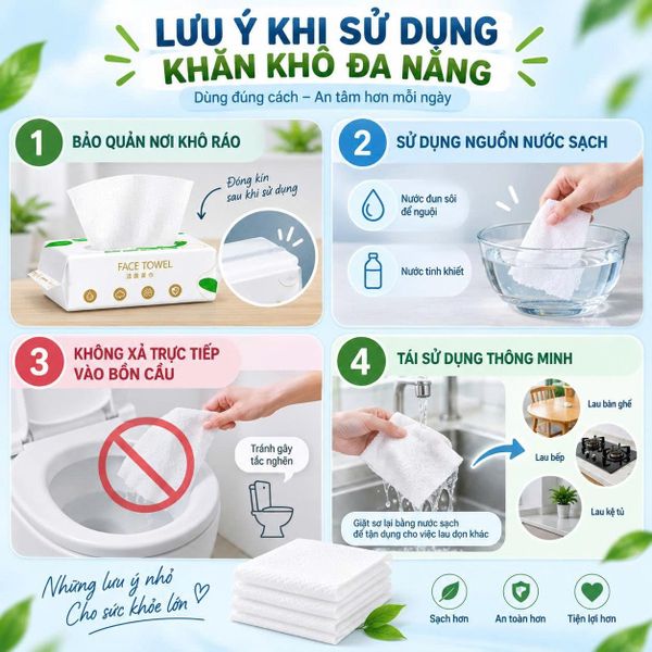 khăn khô đa năng