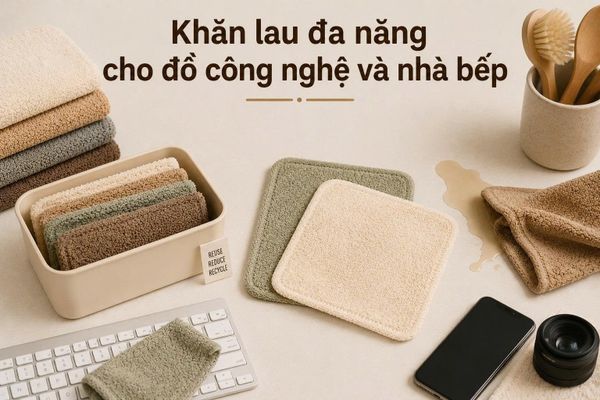 tái chế khăn cũ