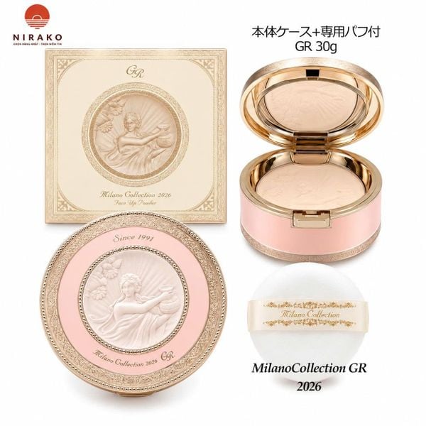 Phấn phủ Thiên thần Kanebo Milano Collection 2026 Face Up Powder 35th Anniversary 4973167014554