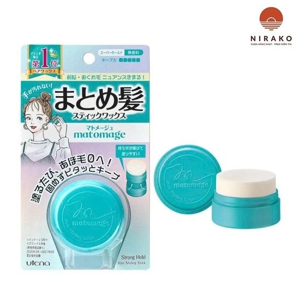 Sáp vuốt tóc Nhật Bản giữ nếp tóc con, tạo kiểu Matomage Utena (Siêu giữ nếp) 4901234362345