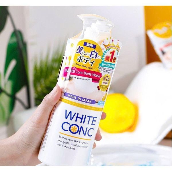 Sữa tắm White Conc Body Shampoo trắng da 600ml 4990110005933