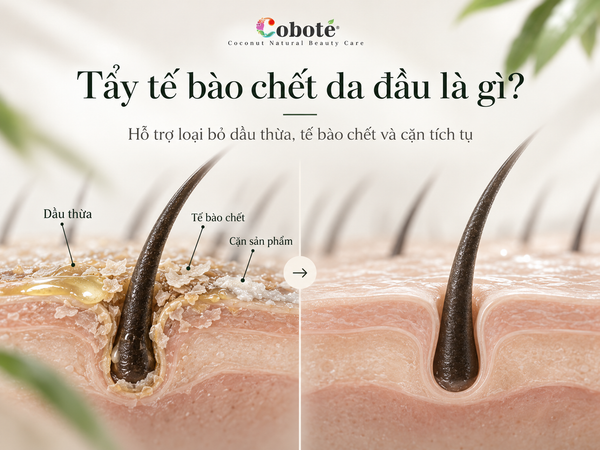 Tẩy tế bào chết da đầu là gì?