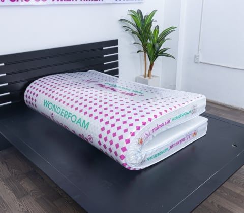 Nệm Wonder Foam Thắng Lợi gấp gọn tiện lợi